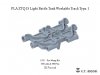 E.T. Model P35-414 PLA ZTQ15 Light Battle Tank Workable Track Type.1 1/35